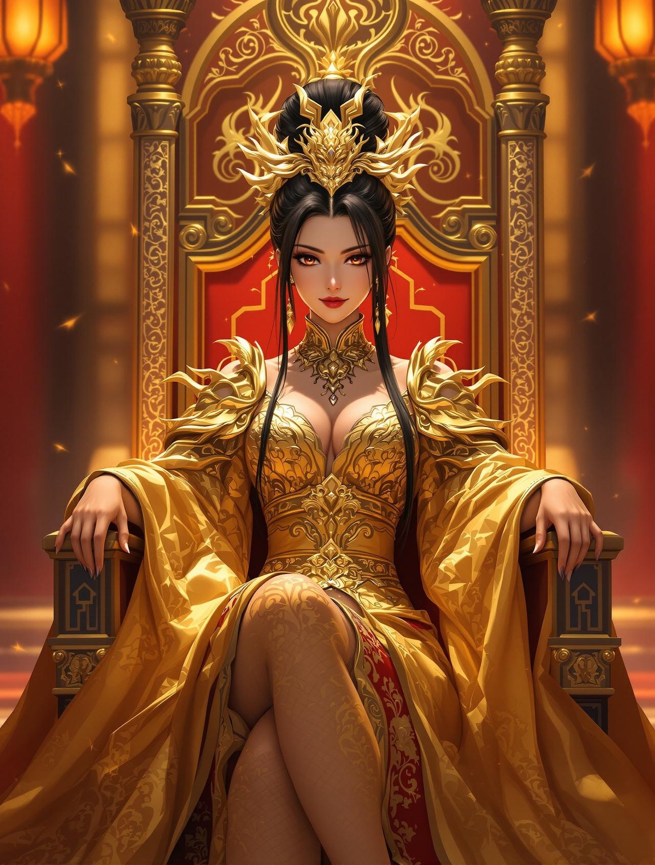 番茄短剧作品 - 锦绣未央之凤鸣长安 - 古装动漫短剧